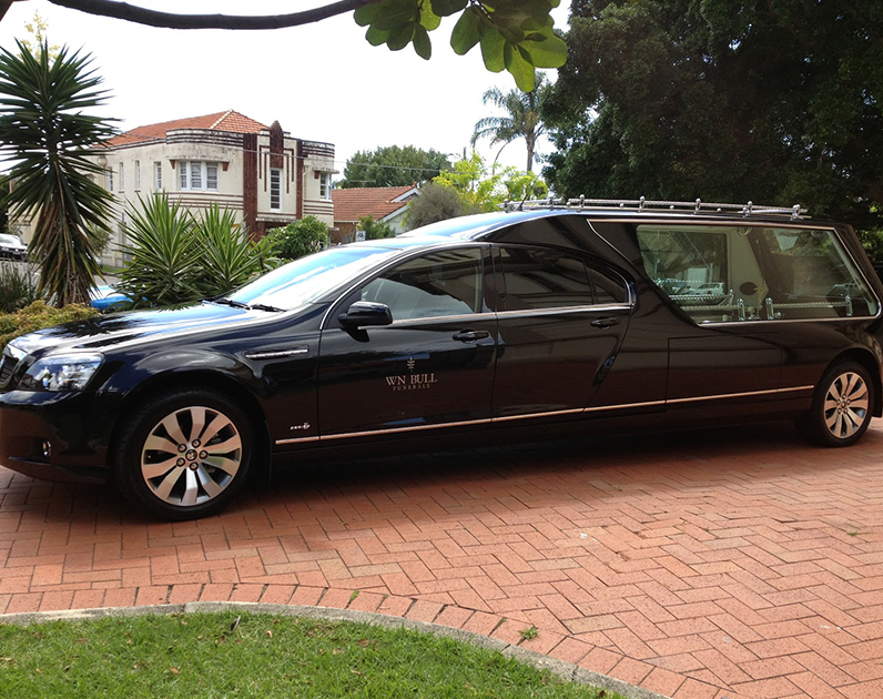 Hearse Transporting